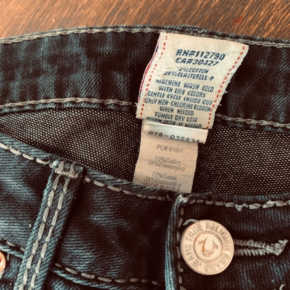 True Religion Vintage Flair Jeans.  US26 - Picture 5 of 5
